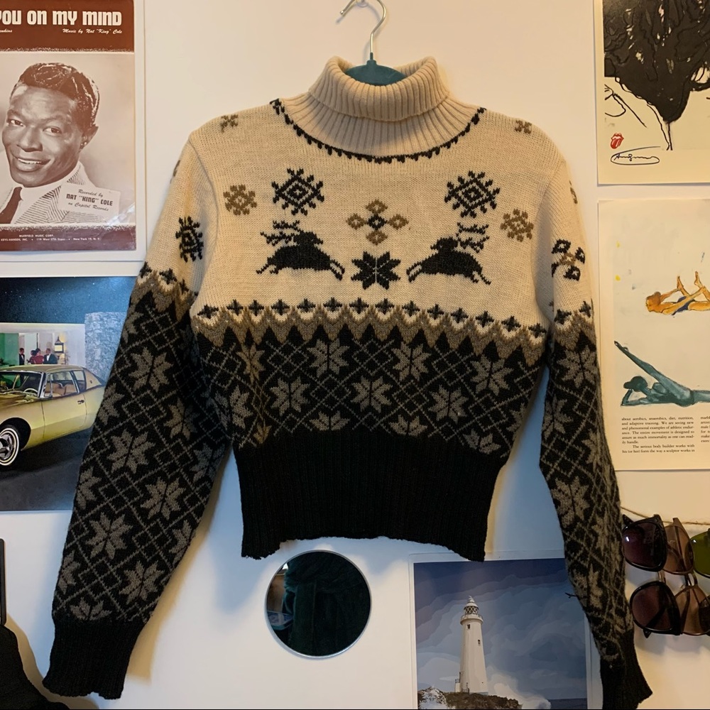 80s Vintage Christmas sweater